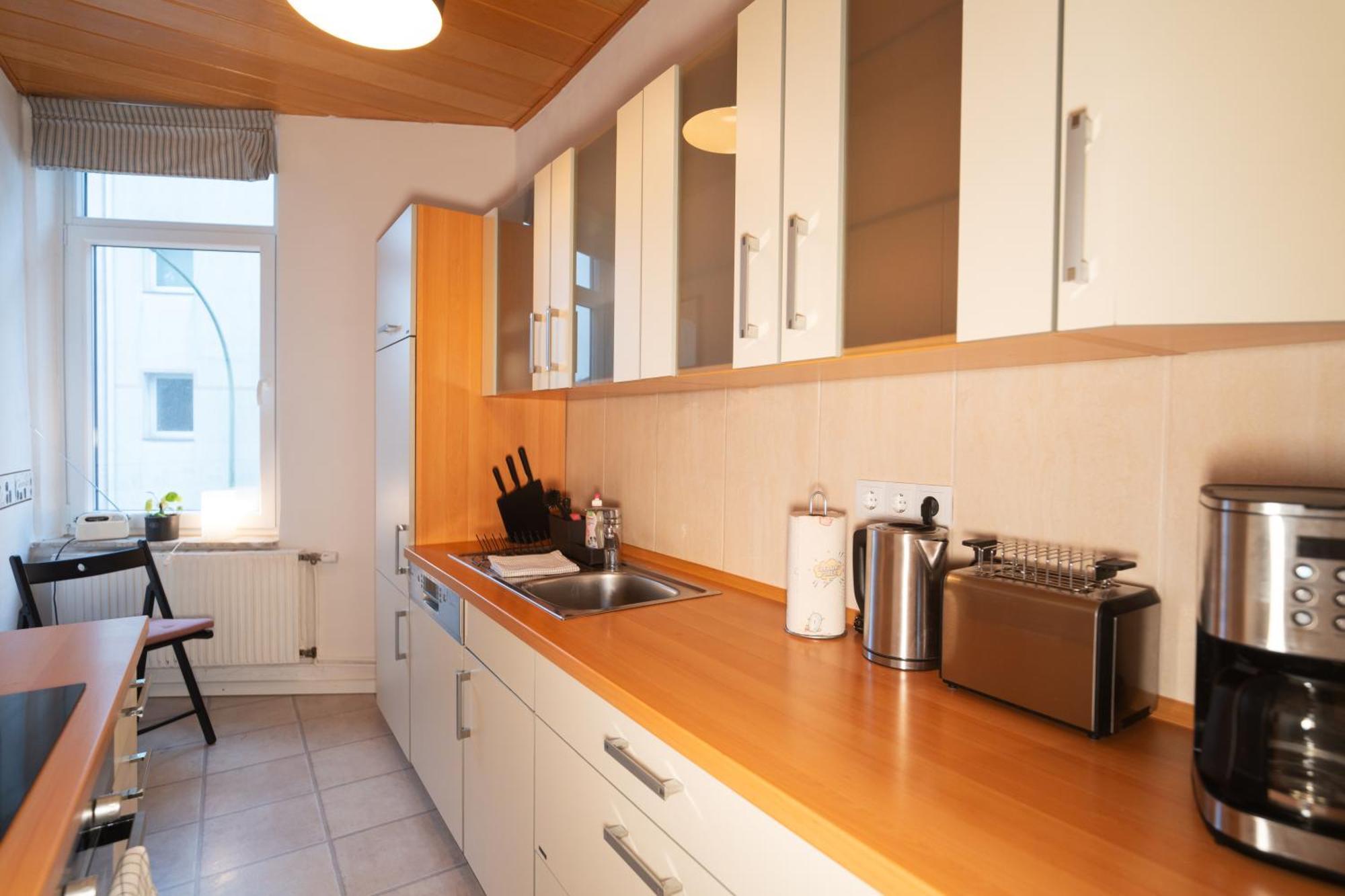 Das Blaue Tuerchen - Wohnung Mit Beamer Und Kicker بريمرهافن المظهر الخارجي الصورة