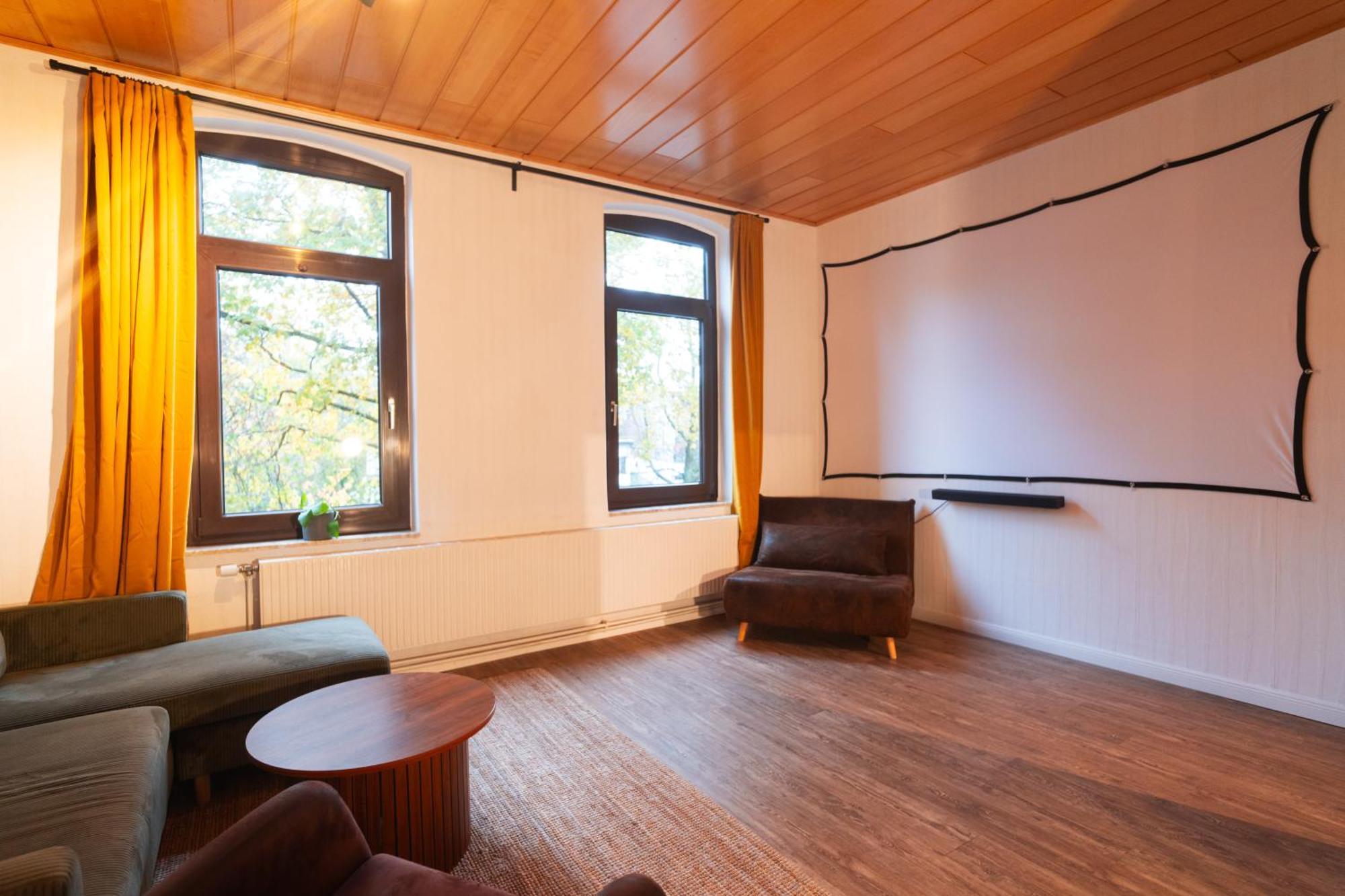 Das Blaue Tuerchen - Wohnung Mit Beamer Und Kicker بريمرهافن المظهر الخارجي الصورة